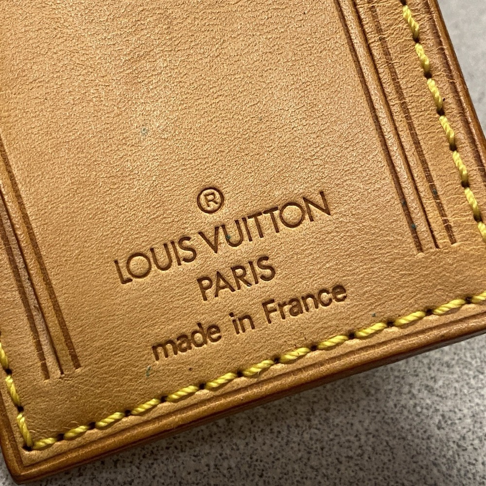 Authentic Louis Vuitton Luggage Tag Excellent Condition - Picture 6 of 11